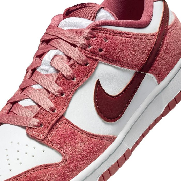 【A-KAY0】NIKE 女鞋 W DUNK LOW VALENTINE'S DAY 情人節 莓果紅草莓粉【FQ7056-100】