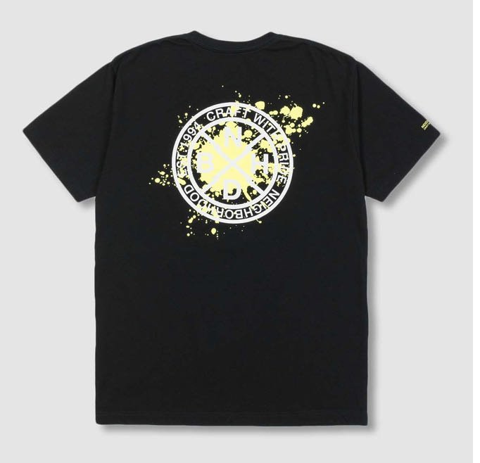 20ss Neighborhood NBHD Reign C-Tee SS 春夏最新螢光潑漆文字短Tee