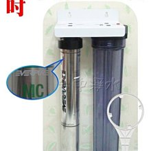 『台中淨水』20吋小胖二道式/過濾器/淨水器/MC濾心+前置一道$2300/組~餐飲業之前置處理系統