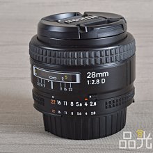 【台中品光數位】Nikon Nikkor AF 28mm F2.8 D 定焦 廣角 #113997