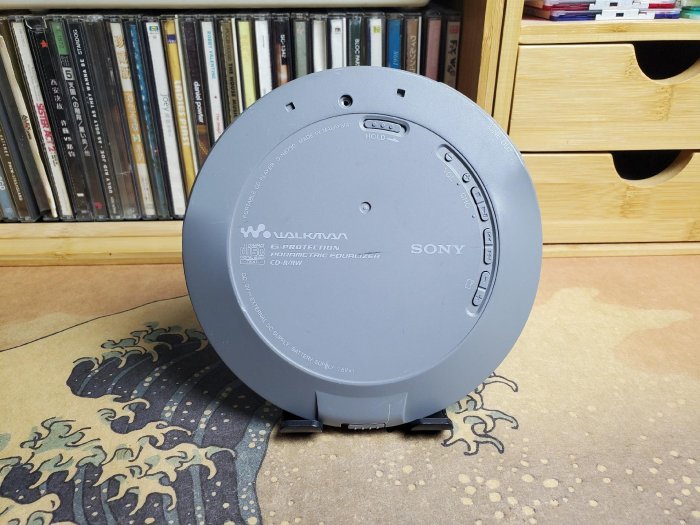 原裝sony索尼ne730cd機cd隨身聽cd播放器