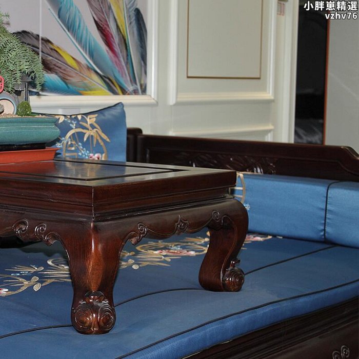 廠家出貨羅漢床新中式古典實木傢俱炕桌腳踏仿古貴妃榻客廳百年印記