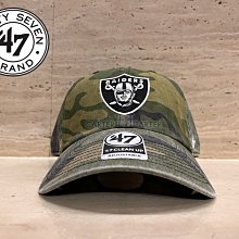 47 Brand x NFL Las Vegas Raiders Camo Clean Up 迷彩拉斯維加斯突擊者日本進