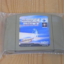 【小蕙館】N64日版卡帶 ~ SUPER SPEED RACE 64 藍寶堅尼賽車 **