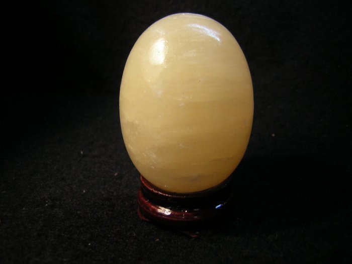 【尋寶坊】黃玉石蛋~高48.5mm《低起標.無底價》~1