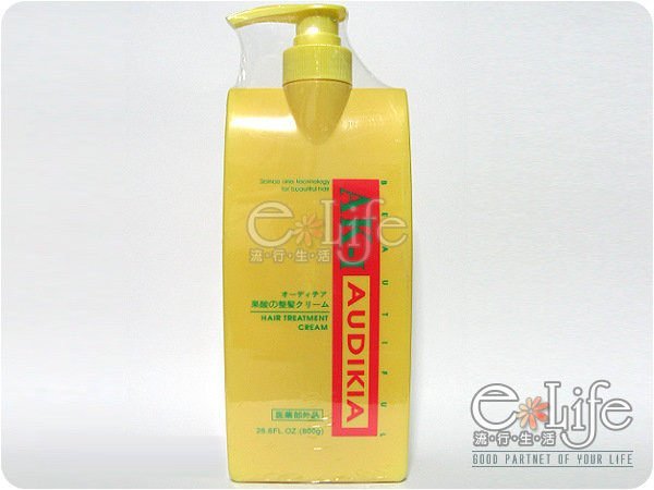 《e-Life流行生活》AK-1(AK-I) AUDIKIA 胜肽護髮重建乳霜800g (800ml).買2瓶免運