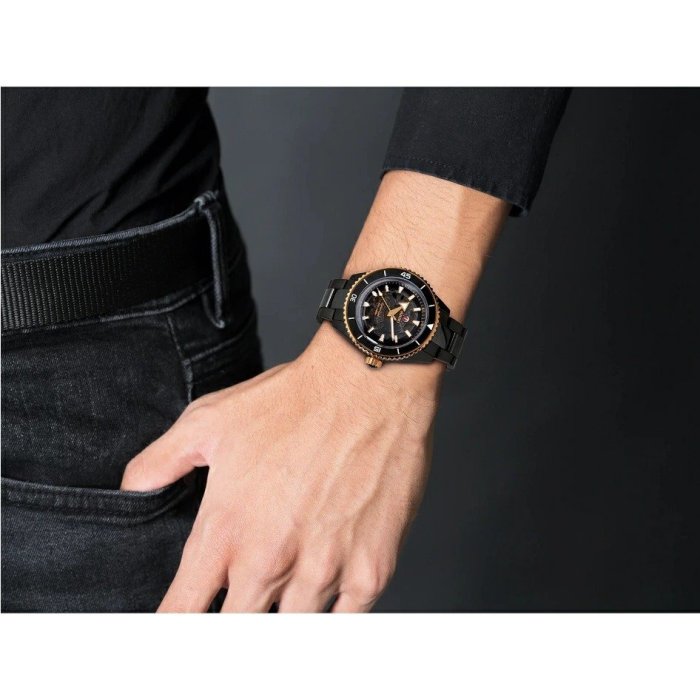 RADO R32127162 雷達錶 43mm 庫克船長 高科技陶瓷錶 機械錶 鈦金屬 鏤空 藍寶石 男錶