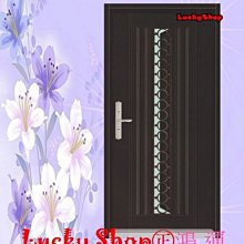 【鴻運】立體線條門中門組 HY8622。門中門。大門。隔間門。鍍鋅鋼板◎雙北免運費!