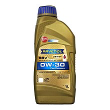 【易油網】【缺貨】RAVENOL SSV 0W30 合成機油