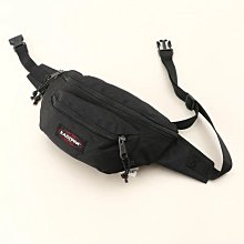 ＝86號店＝預購美國EASTPAK 防潑水耐磨牛津布 經典品牌布標 結實耐用 男女腰包胸包 雙拉鏈如圖一款式 黑色