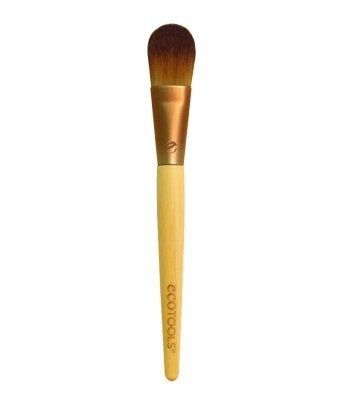 【愛來客 】美國直送~新款古銅色Ecotools Flat Foundation Brush  #1202粉底刷化妝刷