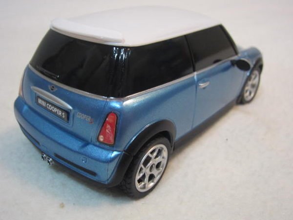 【KENTIM 玩具城】1:24(1/24)全新MINI COOPER S藍色擬真烤漆原廠授權RASTAR遙控車