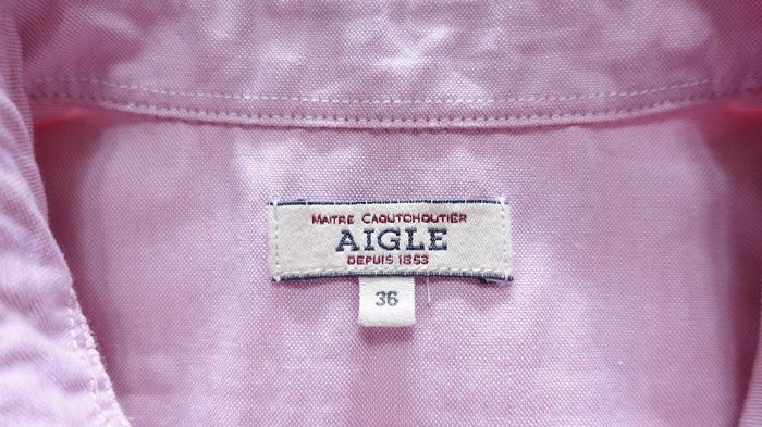 法國百年時尚戶外品牌【AIGLE 】粉色 襯衫~直購價599~????3/18蝦