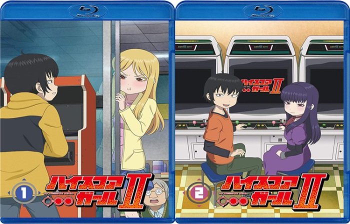 熱銷直出 動畫《高分少女High Score Girl 第2季完整TV版》BD藍光碟動畫片蝉韵文化音像動漫