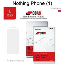 免運【iMos】3SAS系列保護貼Nothing Phone (1)(6.55吋)正面 背面 超潑水、防污 螢幕保護貼