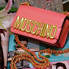 Moschino 74138 Mini Quilted Chain Bag 迷你 MOSCHINO 鍊帶斜背包 粉紅現貨