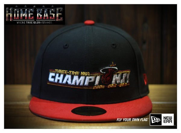 NEW ERA 59FIFTY【公館HOME BASE專賣店】NBA Miami熱火隊 - 2013 NBA總冠軍紀念帽