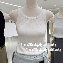 現+預 免運 4色工字針織吊帶背心0303～Alysa&Becky～