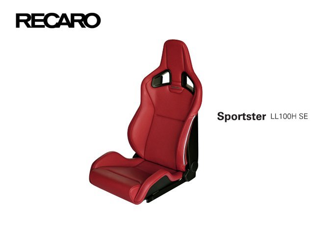 【Power Parts】RECARO Sportster LL100H SE 可調賽車椅(紅)