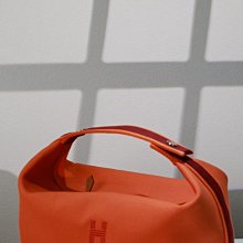 【新品直播】HERMES 橘BRIDE A BRAC便當袋 GM