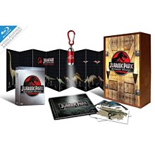 [藍光BD] - 侏儸紀公園 1 ~ 3 Jurassic Park Ultimate Trilogy 六碟限量精裝木盒版 - 侏羅紀公園