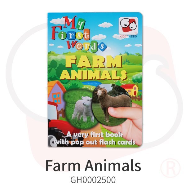 桌遊趣【KIDDY KIDDO】Farm Animals（童書） 三五好友 聚會 同樂 益智遊戲 淺能開發 寓教於樂