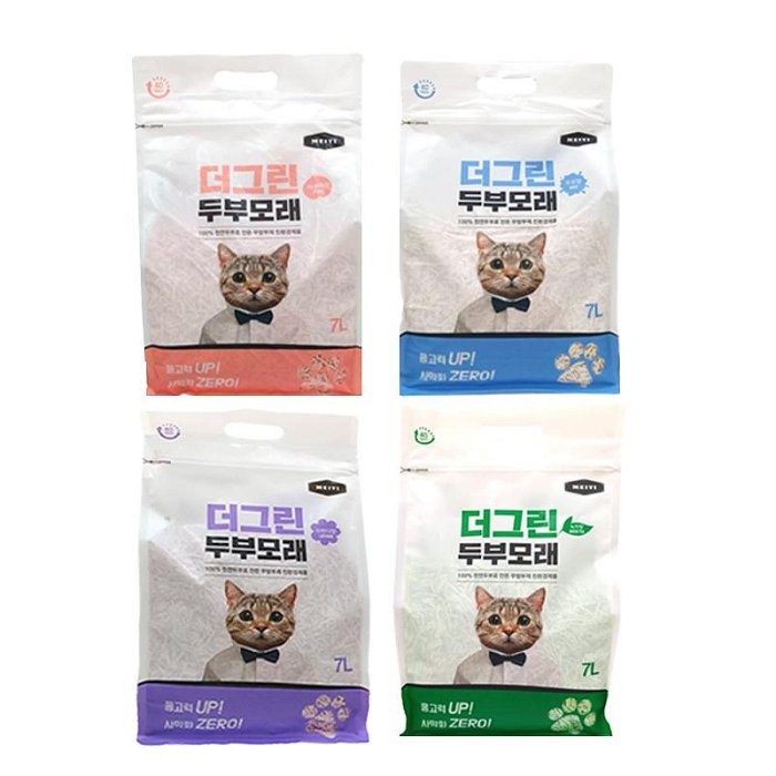 【🐱🐶培菓寵物48H出貨🐰🐹】韓國 PET MAN 豆腐砂  天然豆腐砂7L 綠茶 原味 薰衣草 水蜜桃