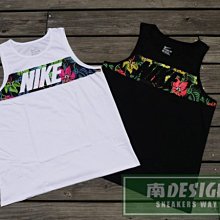 南◇現 NIKE AS TANK FLORAL 花 背心 718914-010/100 黑/白花 花朵