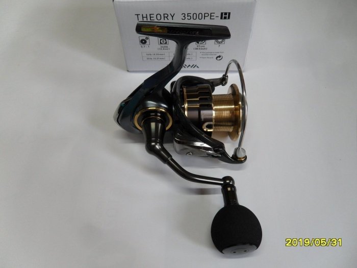 DAIWA THEORY 3500PE-H 捲線器 鐵板 石斑 紅甘 SHIMANO 可參考