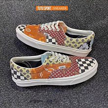 日本代購 VANS TIGER PATCHWORK 拼接 拼布 老虎 花紋 格紋 懶人鞋 ERA 鞋帶 腰花果