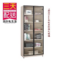 【設計私生活】里斯特2.7尺鋁門書櫃、立櫃、收納櫃(免運費)D系列200B
