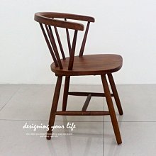 【設計私生活】文森淺胡桃餐椅(部份地區免運費)106A
