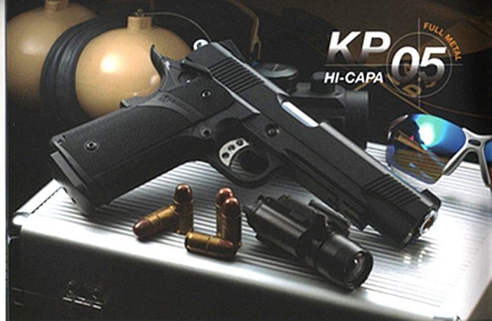 台南 武星級 KJ HI-CAPA 全金屬 CO2直壓槍(BB槍BB彈玩具槍短槍模型槍手槍CO2槍 KJ KP05