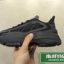 南🔥2023 12月 ADIDAS OG OZGAIA 復古 休閒 運動 增高 厚底 老爹鞋 女款 全黑 IG6045