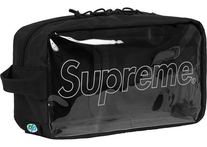 SUPREME FW18 45TH UTILITY BAG 透明包小包功能包化妝包| Yahoo奇摩拍賣