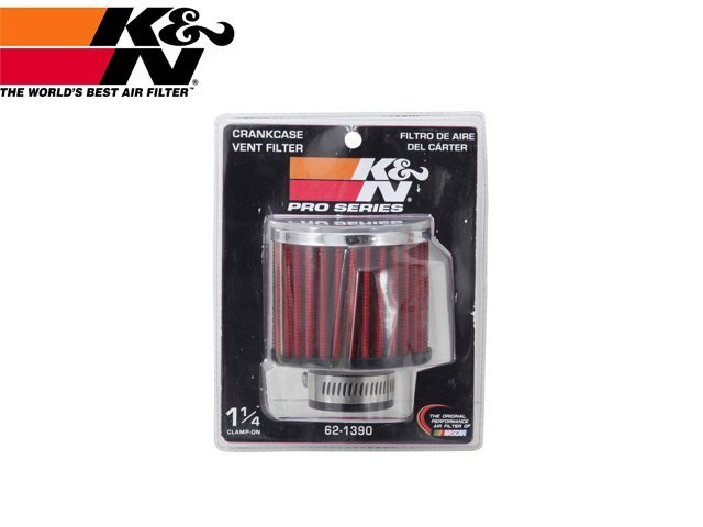 Power Parts】K&N Vent Air Filter/ Breather 小香菇頭62-1390