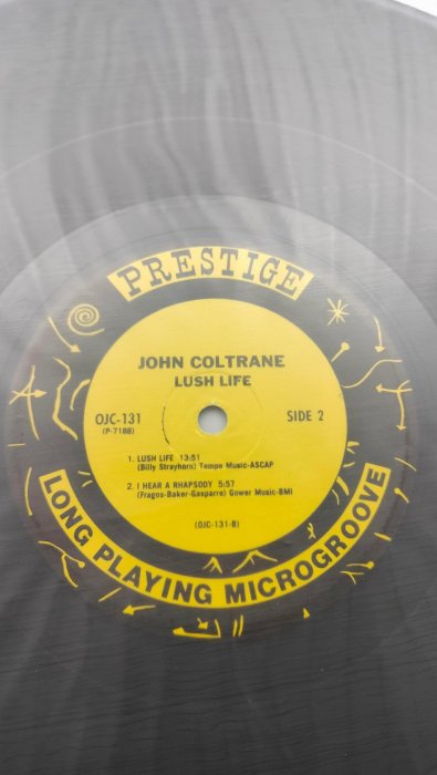 1984美版 John Coltrane Lush Life 爵士黑膠