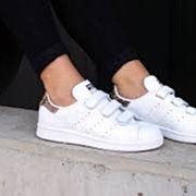 現貨 南◇ADIDAS STAN SMITH CF W S81389 白 蛇紋 魔鬼氈 皮革 休閒鞋