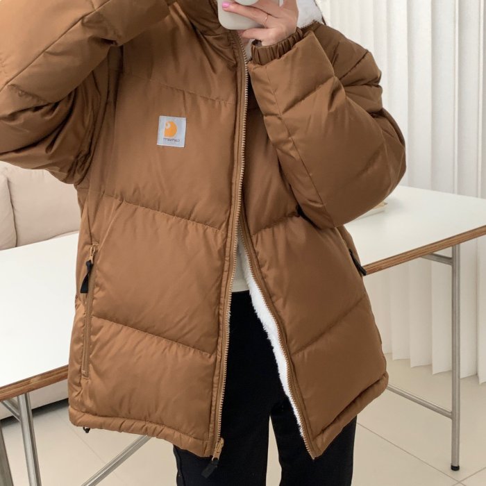 【Japan潮牌館】雙面穿CARHARTT WIP卡哈特潮牌羊羔毛絨羽絨服外套上衣夾克厚保暖