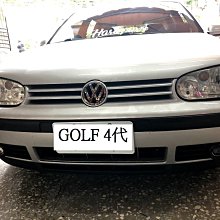 新店【阿勇的店】福斯VW GOLF 4代 1998~2002年 黑框魚眼霧燈含霧燈線組開關 GOLF 霧燈
