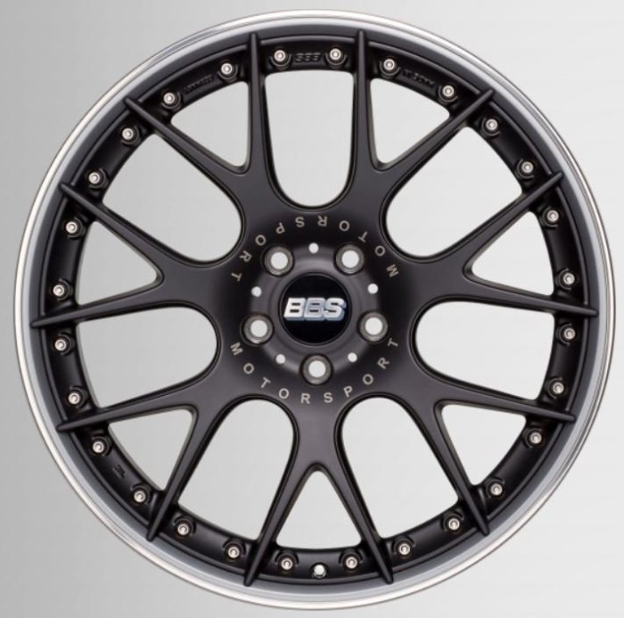 DIP 德國 BBS 鋁圈 CH-R II 消光黑 銀邊 20吋 10.5J ET35 5孔 120 20x10.5J 5/120