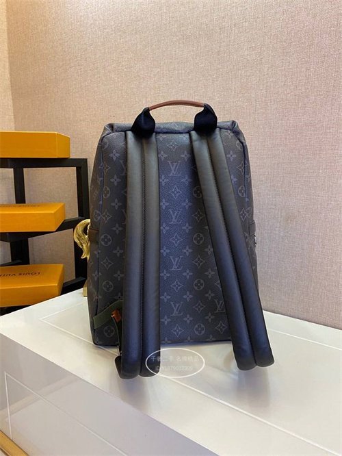 Replica Louis Vuitton Discovery Backpack Monogram Eclipse M45218