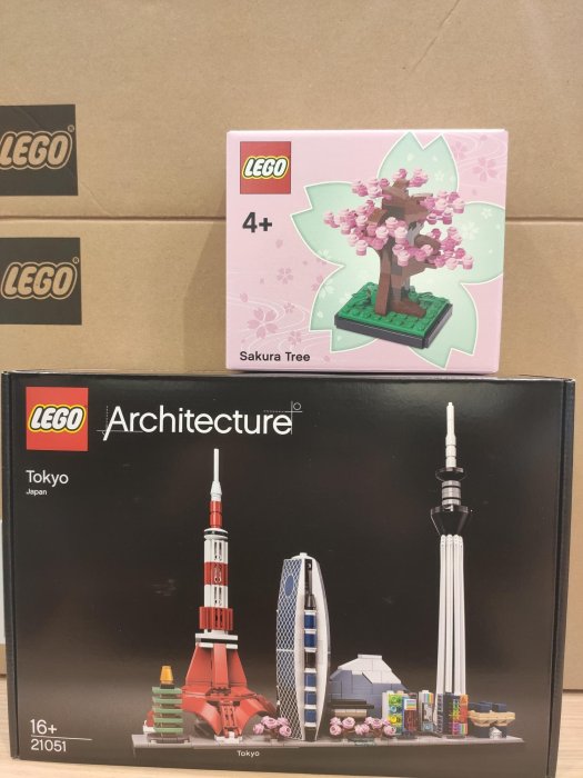 現貨21051 LEGO TOKYO 樂高東京+櫻花樹sakura 限定版日本| Yahoo奇摩拍賣