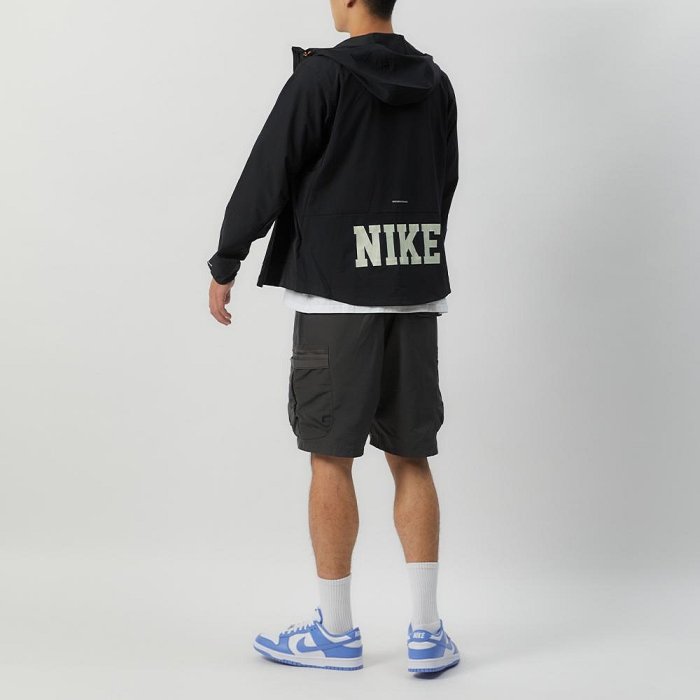 Nike AS M NK WELLNESS Running JKT G 男款 黑色 連帽 外套 FV3970-010