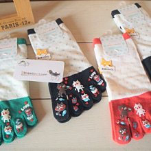 ˙ＴＯＭＡＴＯ生活雜鋪˙日本進口雜貨人氣療癒系貓咪告白圖印棉質五趾襪 健康襪(現貨+預購)
