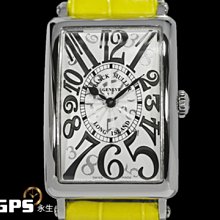 【永久流當品】Franck Muller 法蘭穆勒 FM Long Island 952 QZ 不鏽鋼 TCK1434