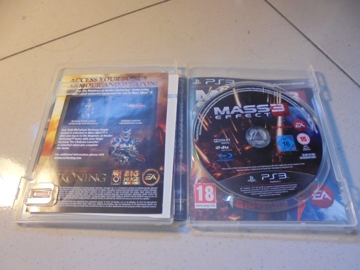 PS3 質量效應3 Mass Effect 3 英文版 直購價500元 桃園《蝦米小鋪》