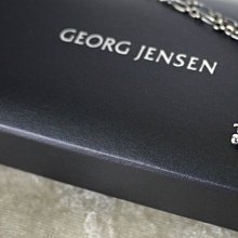 優買二手名牌店 喬治傑生 Georg Jensen 2015 年度 拉長石 寶石 925 銀 項鍊 首刻 GJ 全新 I