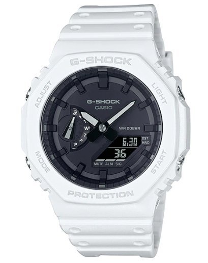 【CASIO G-SHOCK】(公司貨) GA-2100PT-2A 錶款的自然色澤經霧面處理，配上色調相符、設計講究