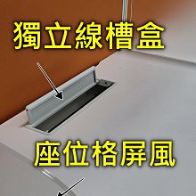 【漢興二手OA辦公家具】  6-8人工作站屏風+座位+耐重結構  桌面採用造型桌面(均有原裝線槽盒)